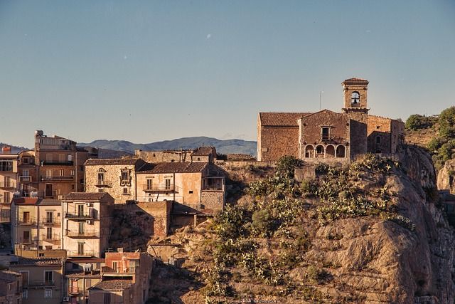Pueblo en la montaña Inicio Raco de Joan