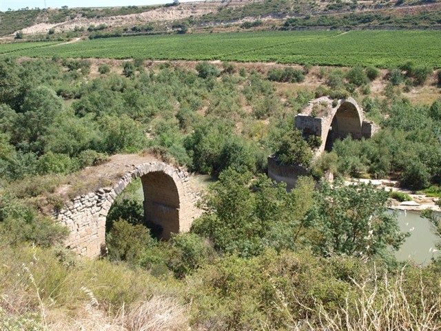 Las pilas del Camino de Logroño Laguardia
