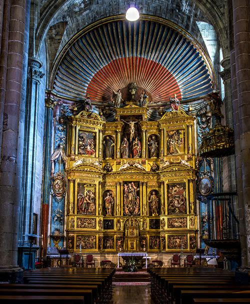 Retablo principal de la iglesia de Santa María de los Reyes, en Laguardia